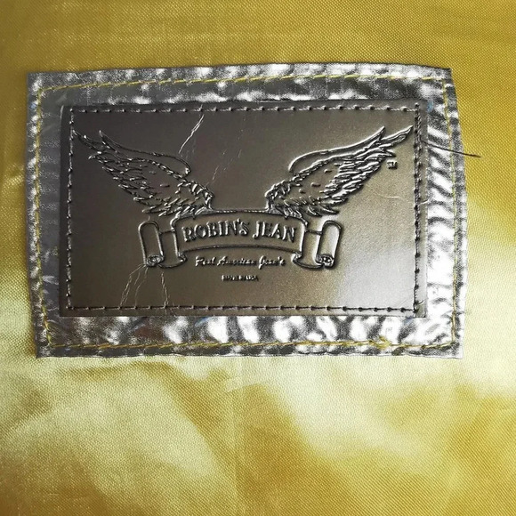 Robins Jeans Mens Gold Winter Jacket  Sz XXL Goose Down - Picture 12 of 12